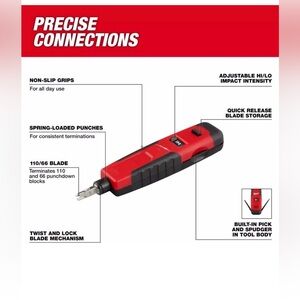 Milwaukee Impact Punchdown Tool